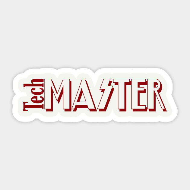 Techmaster Sticker by bluehair